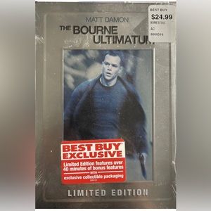 Bourne Ultimatum DVD set in special Tin sealed brand new